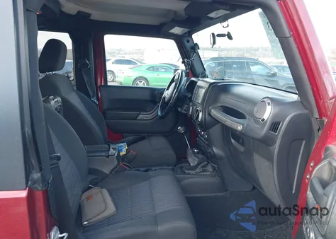 2012 Jeep Wrangler Sport z USA, uszkodzony, nr VIN 1C4GJWAG7CL270419